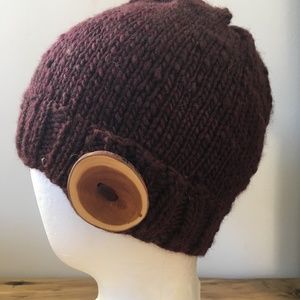 Ptarmigan Crafts wool winter hat slouch beanie MED